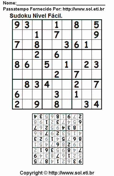 Killer Sudoku 9x9 - Fácil ao Difícil - Volume 1 - 270 Jogos