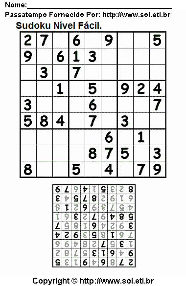 Sudoku Infantil Ed. 01 - Muito Fácil - Jogos 4x4 - 1 Jogo Por