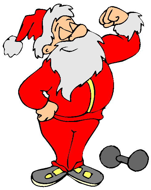 Papai Noel Musculoso.