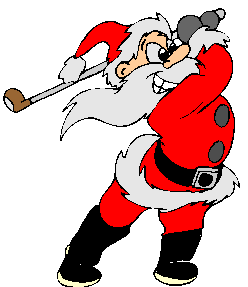 Papai Noel Tacada Golfe.