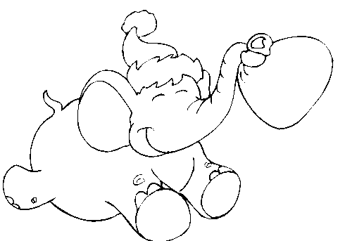 Desenho de Natal Para Colorir