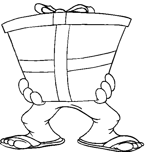 Desenho de Natal Para Colorir