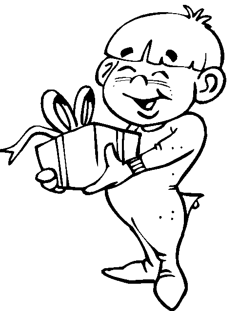 Desenho de Natal Para Colorir