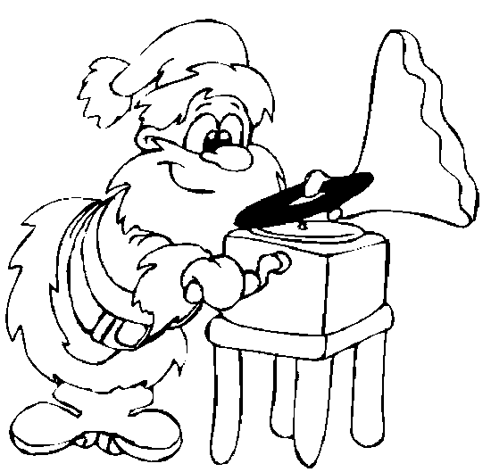 Desenho de Natal Para Colorir