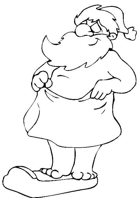 Desenho de Natal Para Colorir